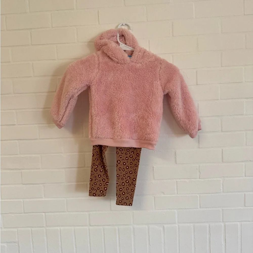 Carter's Soft Pink Fleece Hoodie